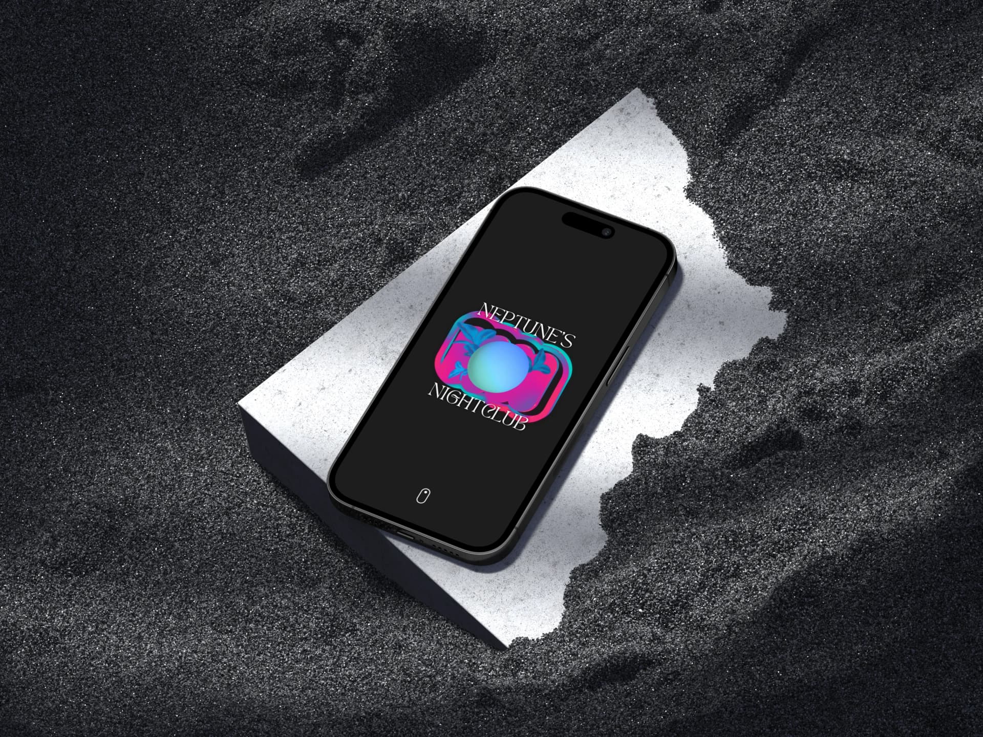 Mockup du projet Neptune's Nightclub